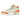 Jordan 3 Retro TEX Starfish sneakers i en klassisk sideprofil med orange og hvide læderdetaljer samt den ikoniske elefantprint-snude.