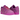 Nike Air Force 1 Low Cactus Plant Flea Market Fuchsia Dream sneakers i sideprofil med pink læderoverdel og markante bogstaver på siden