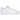 Nike Air Force 1 White sneakers i klassisk sideprofil med hvid læderoverdel, perforeret tåboks og matchende gummisål