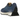 New Balance 327 Denim sneakers i et klassisk sideprofil med blå denimpaneler, hvid mellemsål og brun gummisål
