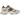 New Balance 9060 Breakfast Tea Angora sneakers i vinkelret visning med beige læder, mesh overdel og chunky gummisål