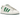 Adidas Campus 00s Core White Green sneakers i sideprofil med hvid overdel i ruskind, grønne detaljer og klassiske flade snørebånd
