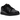 Nike Dunk Low Crocodile Black sneakers i vinklet visning med sort krokodilleskindsoverdel, hvid mellemsål og klassisk snøring