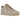 Nike Air Force 1 Low SP Billie Eilish Mushroom sneakers i en vinklet profil med ruskind og karakteristiske syninger