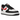 Nike Air Force 1 Low '07 Next Nature Black White University Red sneakers i sideprofil med sort læderoverdel og rød swoosh