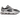 New Balance Abzorb 2000 Silver Metallic-Faded Black sneakers i sideprofil med sølvfarvet mesh og sorte detaljer på mellemsålen