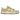 Nike Dunk Low Lemon Drop sneakers i en klassisk sideprofil med gule læderoverlays, hvid overdel og gule snørebånd