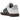 Adidas VL Court 3.0 Cloud White Core Black Grey One sneakers i sideprofil med hvid overdel i læder, sorte striber og gummisål
