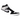Jordan Wmns Air Jordan 1 High Og Black/black-metallic Silver-wh sneakers i sideprofil med sort overdel og metallisk sølv swoosh