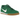 Nike Gato Pine Green sneakers i sideprofil med grøn ruskindsoverdel, hvid læder swoosh og gummisål