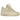 Jordan 4 Retro Net Rattan sneakers i en vinkel med beige læderoverdel, netdetaljer, snørebånd og synlig Air unit i sålen
