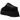 UGG Bea Mary Jane Black sneakers sideprofil med sort læderoverdel, sølvfarvet spænde og flad gummisål