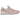 New Balance 996 MiUSA Pink Haze sneakers i sideprofil med lyserød ruskind og hvidt logo på sålen