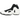 Nike Air Flightposite Sail Black sneakers i vinkelret visning med cremefarvet overdel i foamposite og sorte detaljer