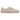 NEIGHBORHOOD x Vans Authentic 44 'Natural' sneakers i sideprofil med naturfarvet lærreds-upper, hvide snørebånd og brun gummisål