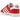 Adidas Gazelle 85 Better Scarlet sneakers i en klassisk sideprofil med rød ruskindsoverdel og hvide læderdetaljer.