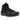 Nike Air Flightposite Black sneakers i sideprofil med sort formstøbt overdel, lynlås og matchende mørke snørebånd