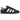 Adidas Campus 00s Core Black Cloud White sneakers i vinklet profil med sort overdel i ruskind, hvide læderdetaljer og brede snørebånd