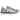 ASICS Gel-NYC 2055 Glacier Grey Cream sneakers i sideprofil med grå mesh overdel, cremefarvede detaljer og snørebånd