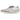 Jordan Tiempo Streetgato SE Phantom Sail sneakers i vinkelret visning med hvid overdel i læder, ruskind og beige detaljer