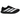Adidas Adizero Evo SL Black White sneakers i vinkelret visning med sort overdel, hvide detaljer og snørebånd