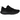 Nike Vomero 18 Black Dark Smoke Grey Light Smoke Grey sneakers i vinkelvisning med sort overdel, snørebånd og hvid sål