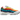 Nike Air Max 95 Olympic sneakers i en vinklet profil med flerfarvet overdel, hvide snørebånd og synlige Air-enheder i sålen