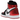 Jordan 1 High OG Ruby sneakers i sideprofil med rød og hvid læderoverdel, klassisk swoosh-logo og hvid mellemsål