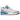 Jordan Spizike Low White Blue Void sneakers i sideprofil med hvid overdel, blå detaljer og klassisk snøring