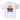 BAPE Japan Silhouette Tee White sneakers i frontview med klassisk hvid bomuld og rød og sort grafik på brystet
