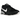 Nike Air Max Command Black White sneakers i sideprofil med sort overdel, hvid swoosh og synlig Air stødabsorbering i sålen.