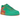 Nike Air Force 1 Low '07 Stadium Green Crimson sneakers i sideprofil med grøn læderoverdel og hvid swoosh samt snørebånd