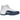 Jordan 12 Retro French Blue sneakers i sideprofil med hvidt læder og blå detaljer, hvid sål og snørebånd
