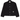 Carhartt WIP W' Simple Shirt Jac Black sneakers i frontview med sort bomuldskanvas, krave og knaplukning