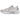 ASICS Gel-1130 Blush Pure Silver sneakers i vinkelret visning med lyserød mesh og metalliske sølvdetaljer samt snørebånd