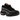 Nike Air Max 95 Black Grey Safety Orange sneakers i sideprofil med sort og grå overdel samt orange detaljer og synlige Air units