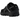 Nike Zoom Vomero 5 Black Patent sneakers i sideprofil med sort laklæder, åndbar mesh og matchende sorte snørebånd