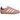 Adidas Gazelle Indoor Wonder Mauve Cloud White Core Black sneakers i vinkelret sideprofil med lyserød ruskind og sorte detaljer