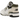 New Balance 550 White Dark Olivine sneakers i sideprofil med hvid læderoverdel, mørkegrønne detaljer og klassisk snøring