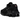 Nike Shox Ride 2 Black sneakers i vinklet visning med sort overdel, hvide detaljer og synlige stødabsorberende Shox-kolonner i hælen