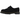 Dr Martens Ramsey Eh Suede Black sneakers i vinkelret visning med sort ruskind og chunky gummisål