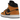 Jordan 1 Mid Desert Ochre sneakers i vinkelret visning med brun læderoverdel, sorte detaljer og klassisk snøring