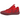 Puma LaMelo Ball MB.03 Lo TB Team Regal Red sneakers i vinkelret visning med rød overdel, snørebånd og slidstærk gummisål