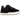 UGG Goldencush Black sneakers i sideprofil med sort overdel, hvid mellemsål og karakteristisk hælstrop