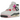 Air Jordan 4 Retro Comic sneakers i et klassisk sideprofil med hvid overdel, sorte detaljer og synlig luftenhed i hælen