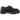 Dr Martens 1461 Bex Ds Pltd Black sneakers i sideprofil med sort glat læder, gule syninger og tyk sål