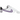 Nike Air Force 1 '07 LV8 'Hoops - White Canyon Purple' sneakers i en klassisk sideprofil med hvid læderoverdel og lilla swoosh