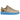 Nike Air Force 1 Low Protro Kobe Bryant Linen sneakers i vinkelret visning med lysebrun overdel, hvid swoosh og snørebånd