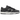 Nike Dunk Low Harris Tweed White Black Multi sneakers i vinkelret visning med hvidt læder, sorte overlejringer og tweeddetaljer