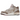 Jordan 3 Retro Laser Palomino sneakers i en vinklet profil med brun læderoverdel, elefantprintdetaljer og hvid mellemsål